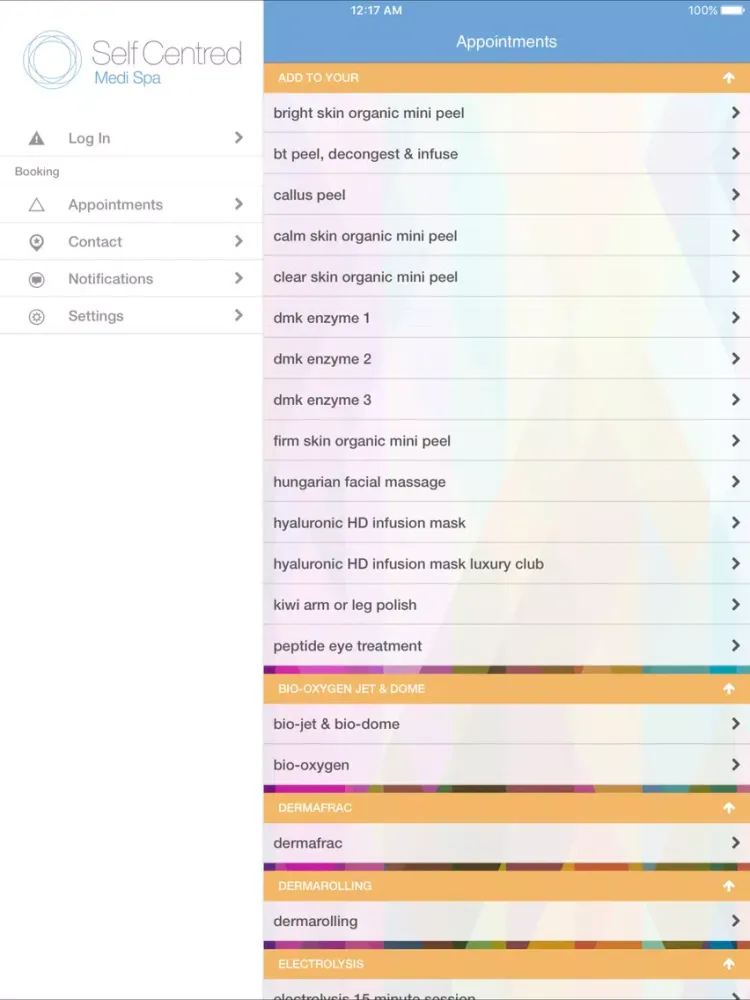 Скриншоты Self Centred iPad 