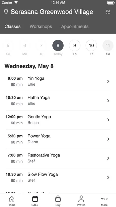 Serasana স্ক্রিনশট