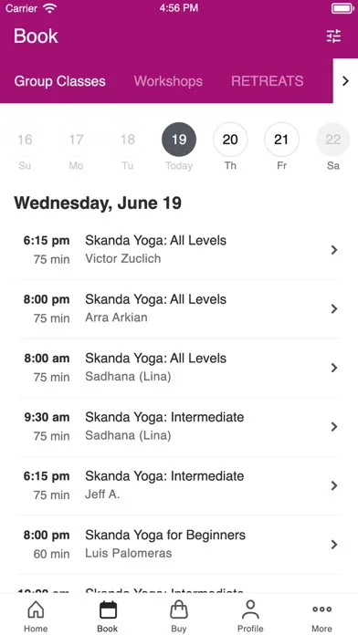 Скриншоты Skanda Yoga Studio