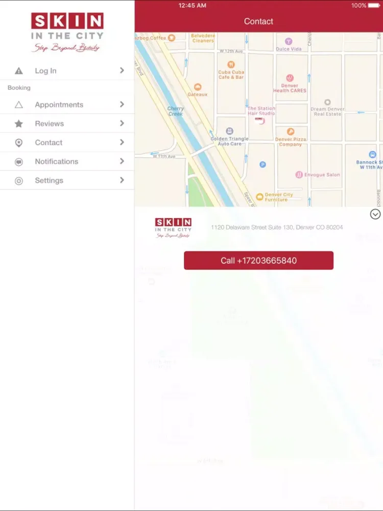 ภาพหน้าจอของ Skin In The City Denver iPad 
