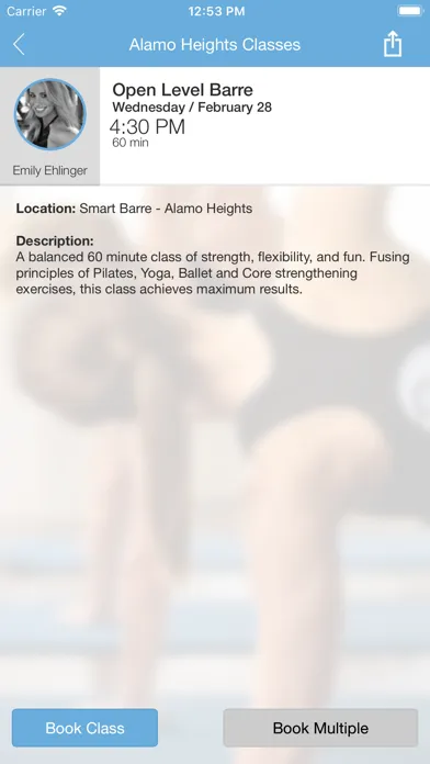 Capturas de tela do Smart Barre