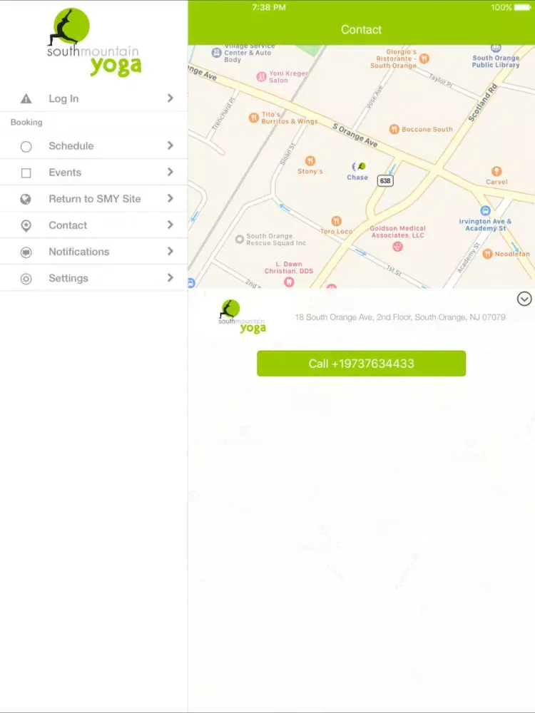 South Mountain Yoga iPad 應用截圖