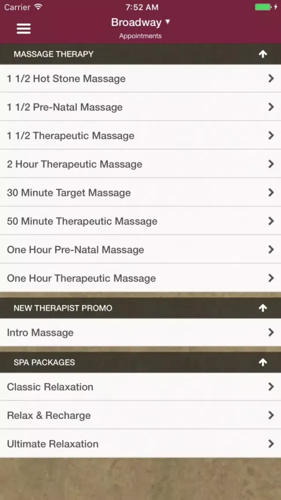 ภาพหน้าจอของ Spa D’Sante Massage Therapy