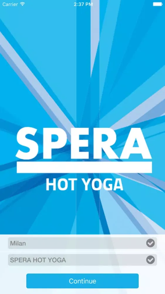 Capturas de tela do SPERA HOT YOGA