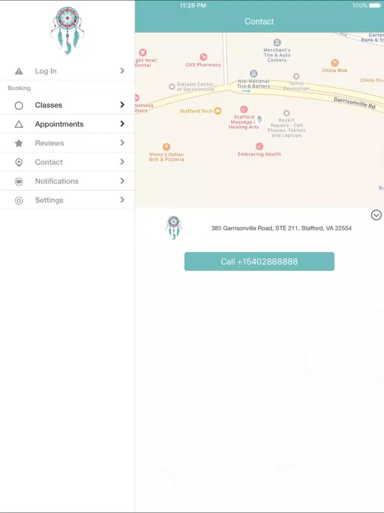 Stafford Massage Center iPad  স্ক্রিনশট