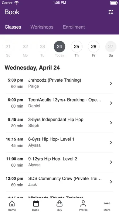 Captures d'écran de Street Dance Studios