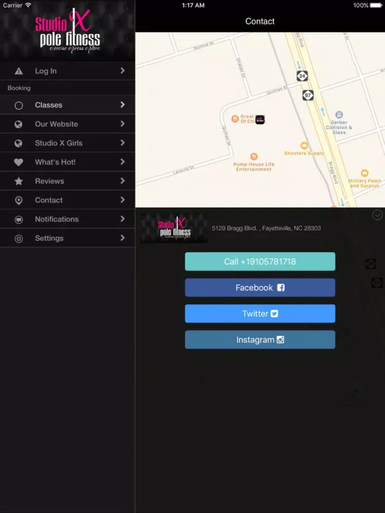 Скриншоты Studio X Pole Fitness iPad 