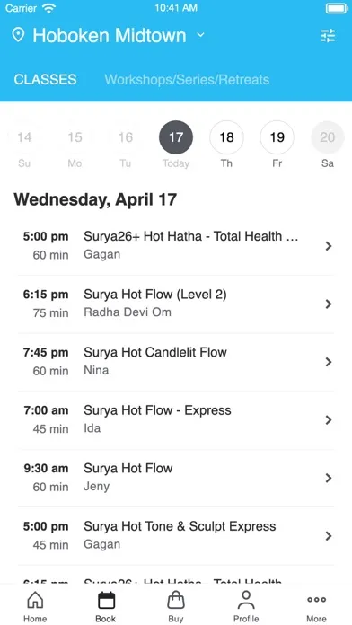 Tangkapan layar Surya Yoga