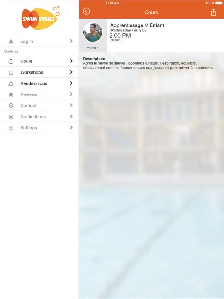Screenshot di Swim Stars Cours de Natation iPad 