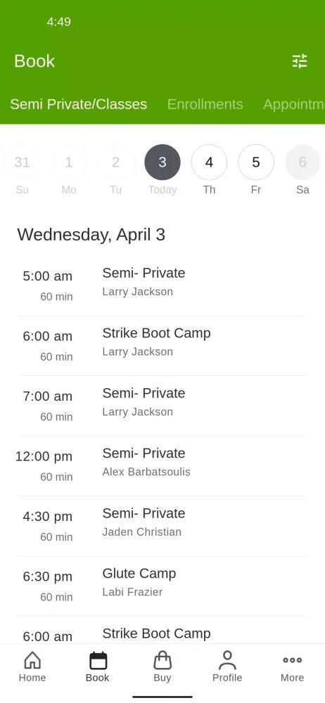 Synergy Coach Screenshots