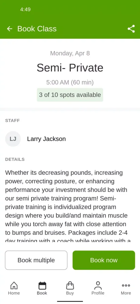 Synergy Coach Screenshots