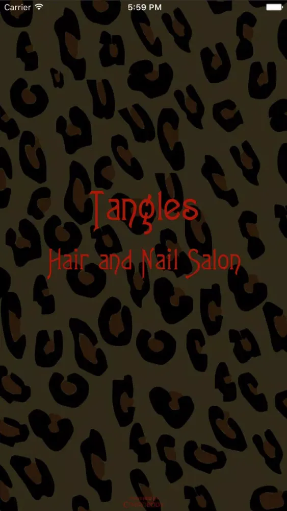 Tangles Hair and Nail Salon应用截图