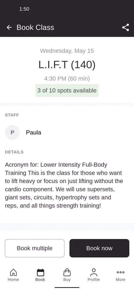 Captures d'écran de The Fitness Asylum