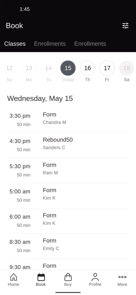 The Fitzgerald Pilates & Barre Screenshots