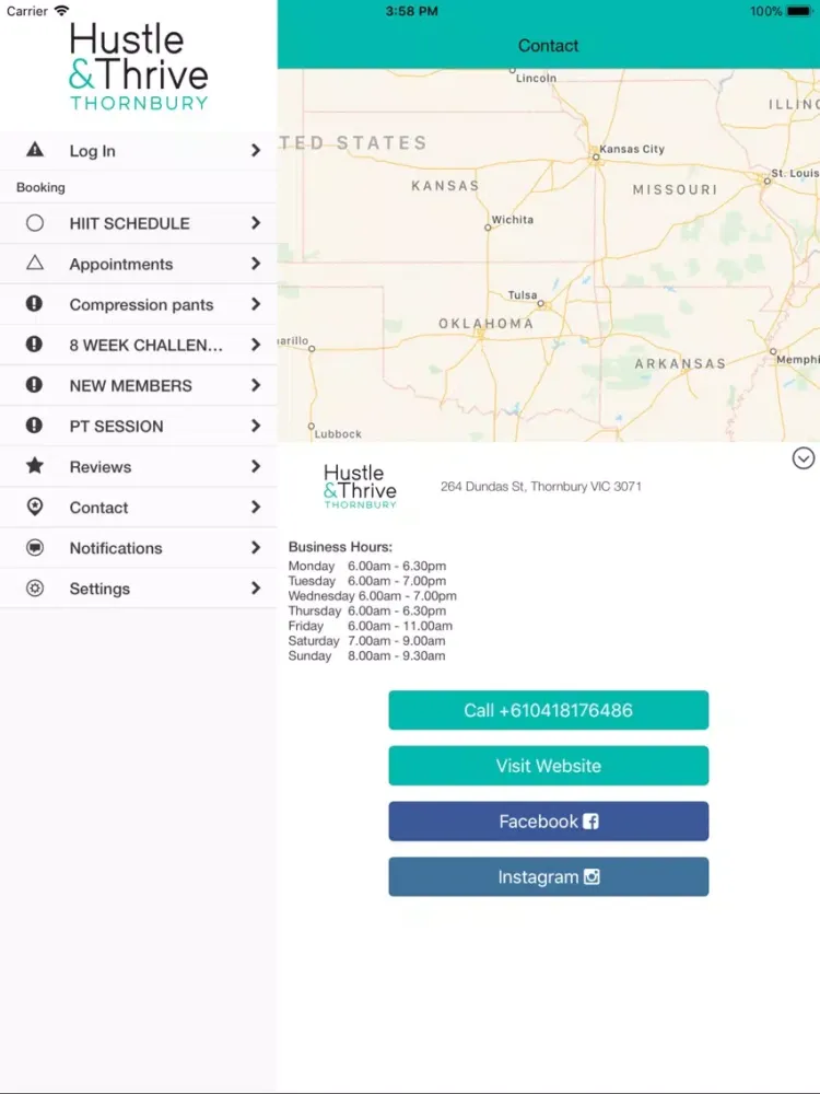 Captures d'écran de Hustle & Thrive Thornbury iPad 