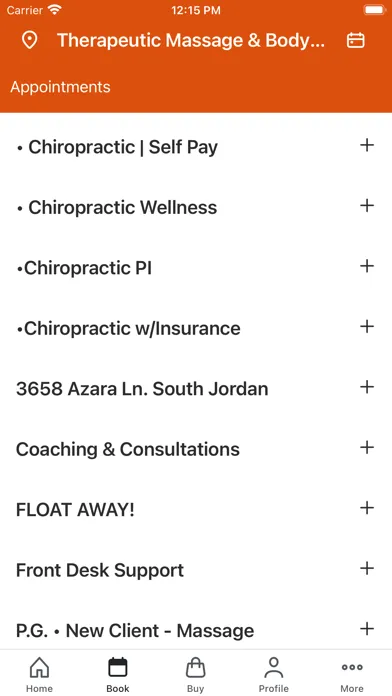 Therapeutic Massage & Bodywork Screenshots