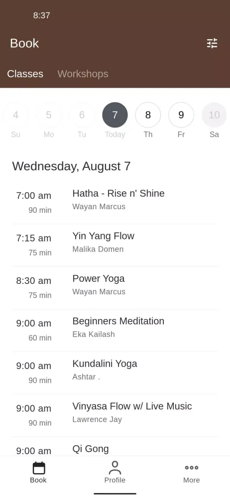THE YOGA BARN BALI应用截图