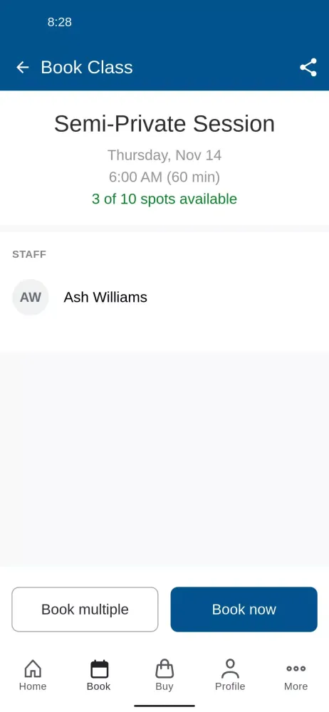 THP Scheduler Screenshots