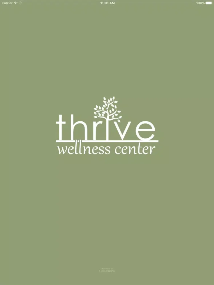 Thrive Wellness Center iPad 应用截图