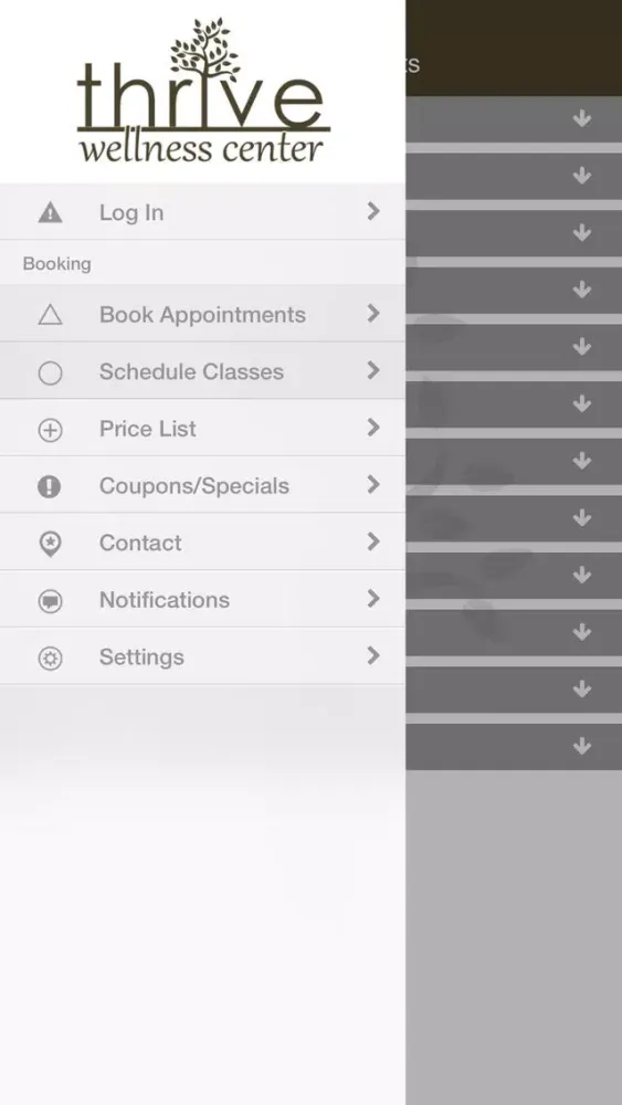 Thrive Wellness Center应用截图