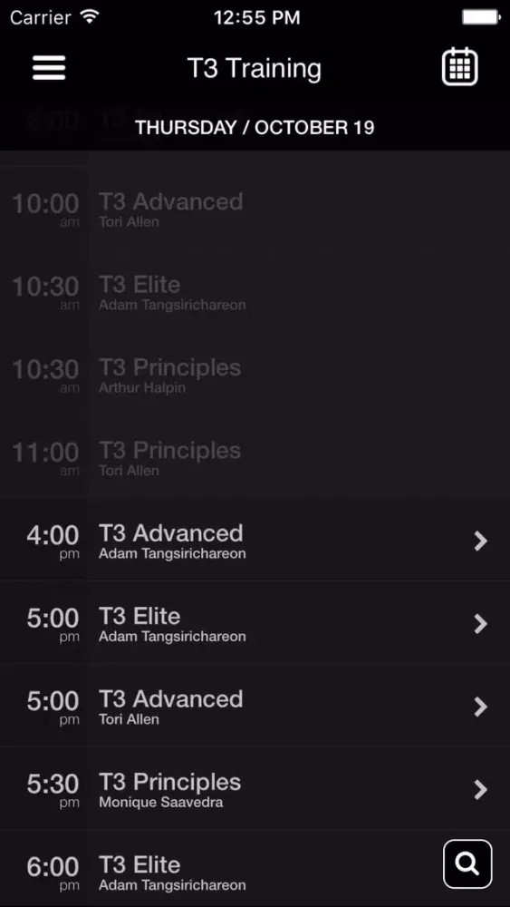 Triad Fitness应用截图