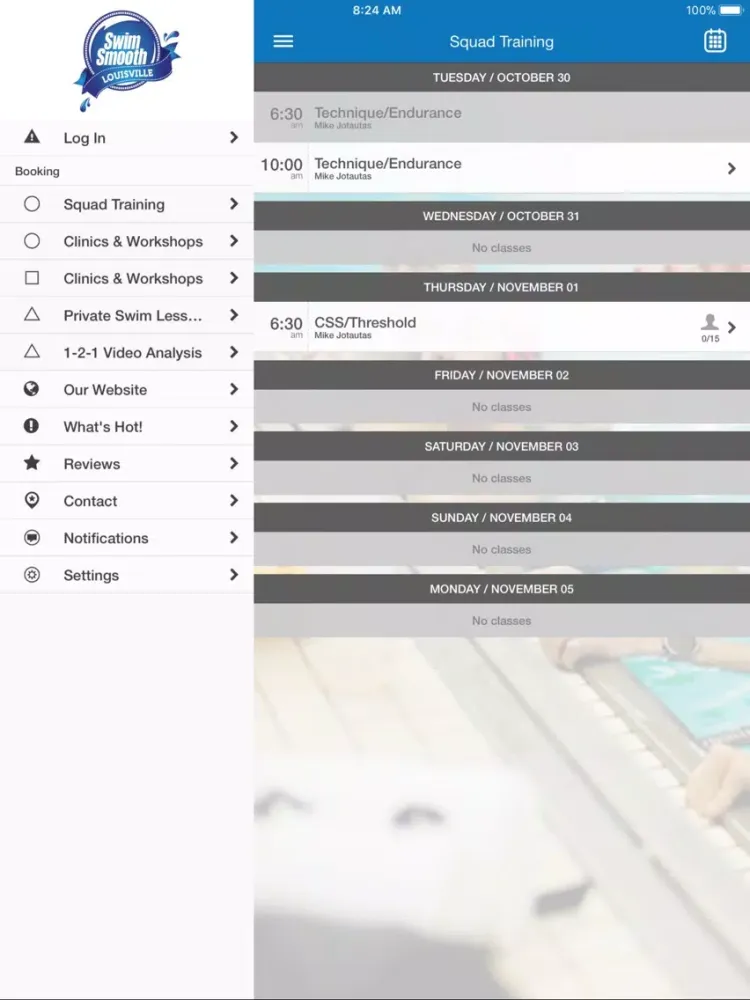 Captures d'écran de Swim Smooth Louisville iPad 
