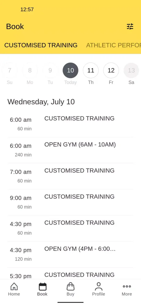Unified Fitness Systems Screenshots