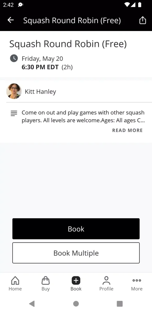 Unionville Athletic Club Screenshots