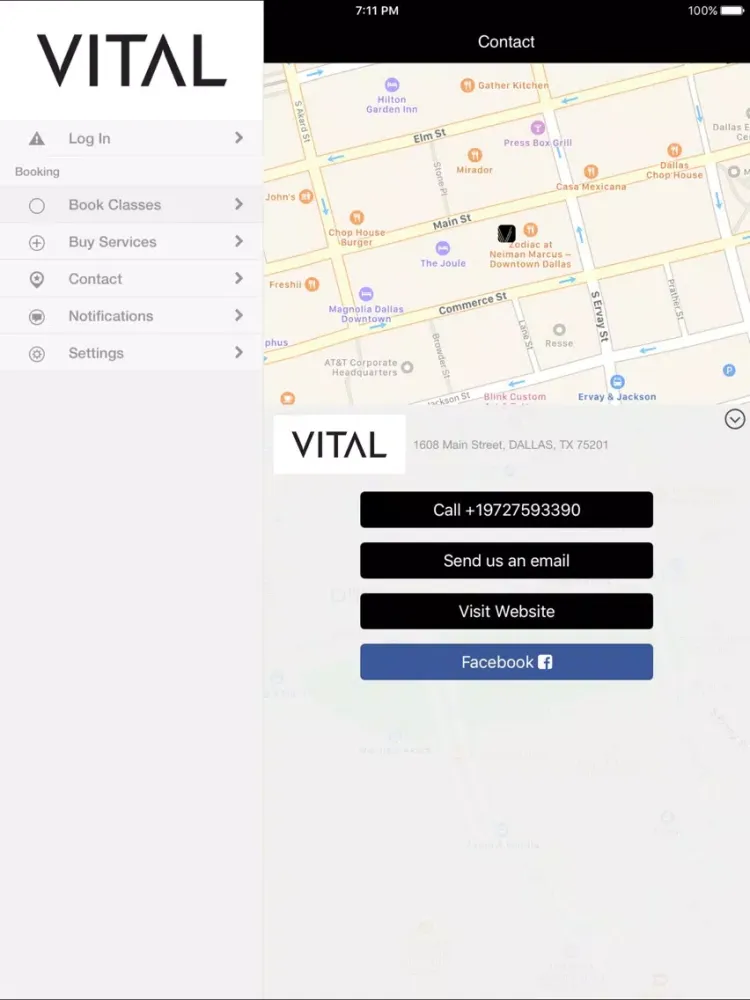 تصاویر VITAL Fitness Studio iPad 