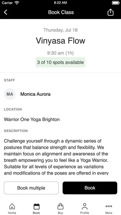 Warrior One Yoga स्क्रीनशॉट