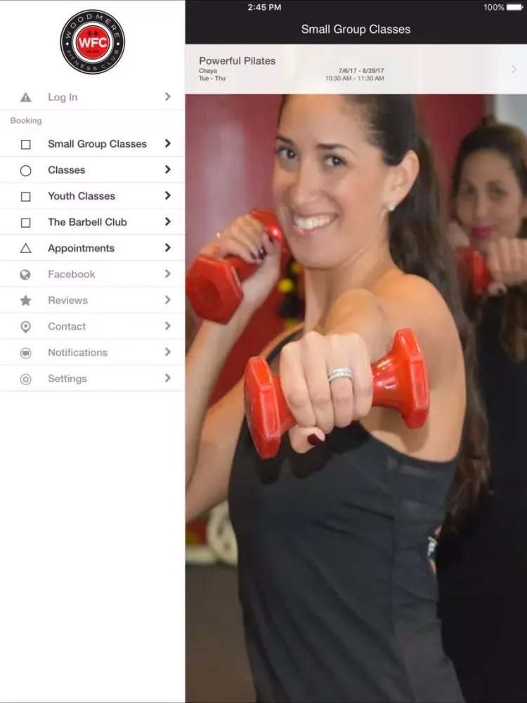 Woodmere Fitness Club - NY iPad  스크린샷