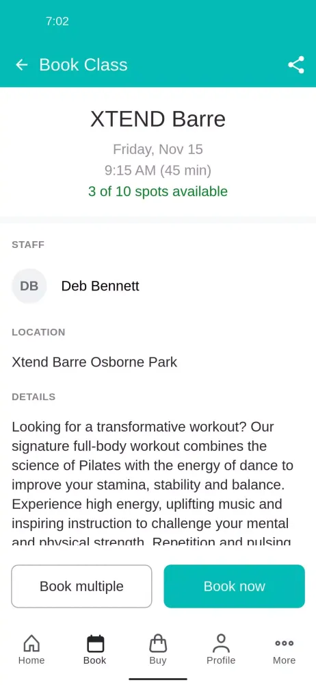 Xtend Barre Screenshots