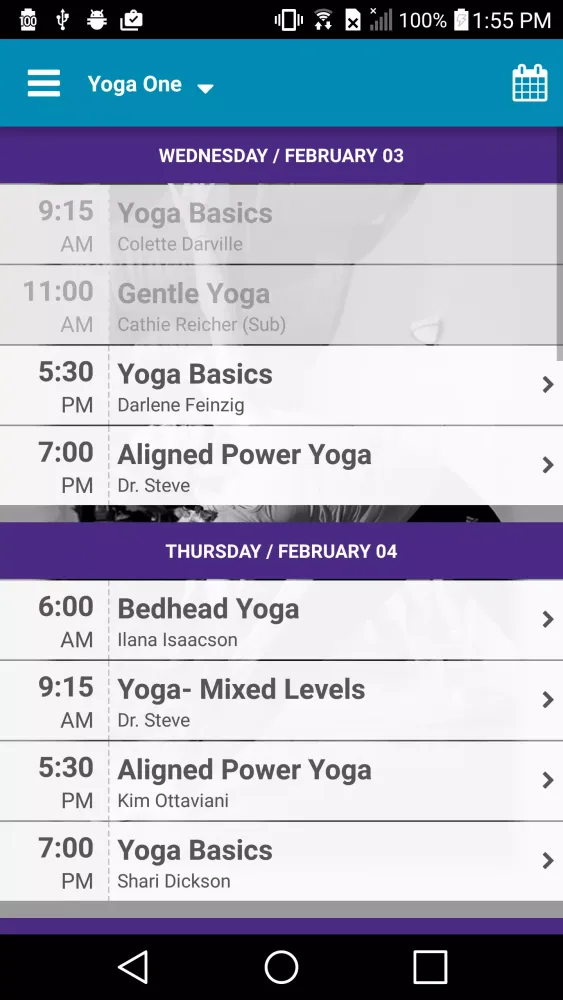 Zrzuty ekranu Yoga 1 - Florida
