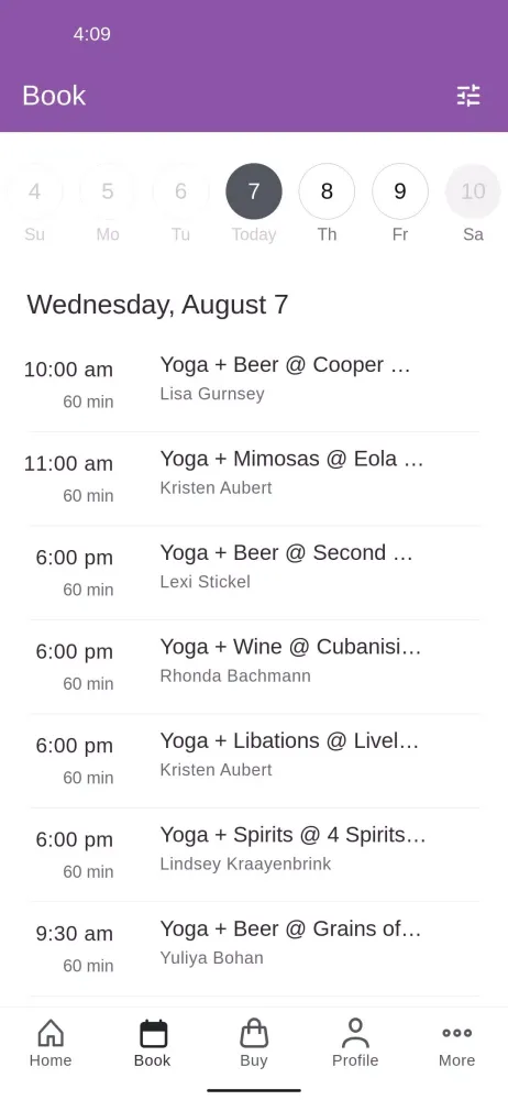Yoga + Beer سکرین شاٹس