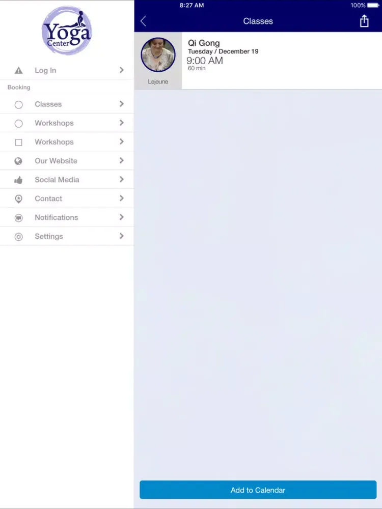 تصاویر Yoga Center of Lake Charles iPad 