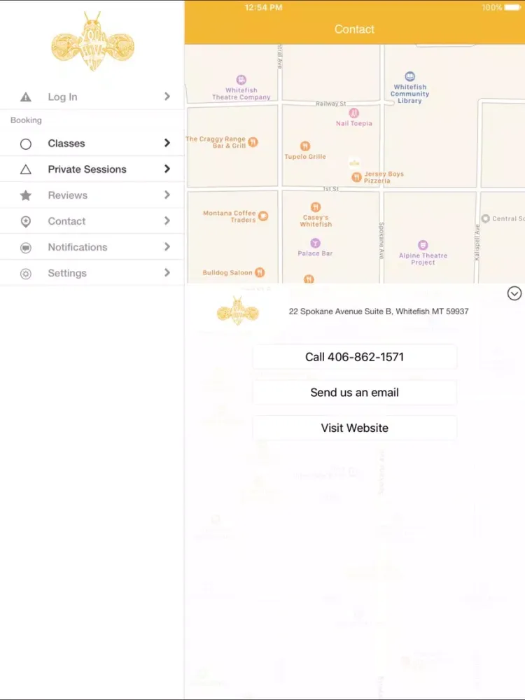 Yoga Hive iPad  Screenshots