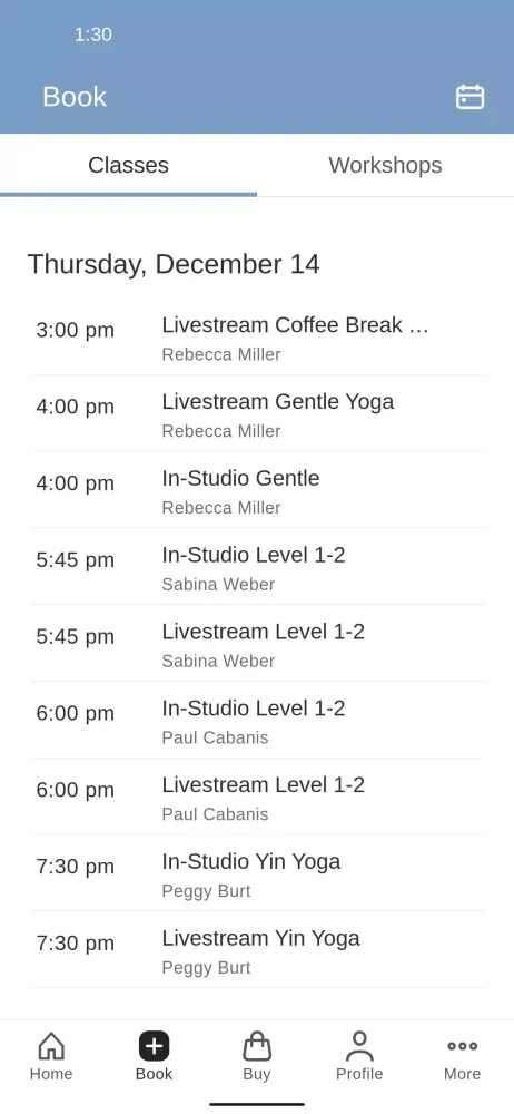 Yoga House स्क्रीनशॉट