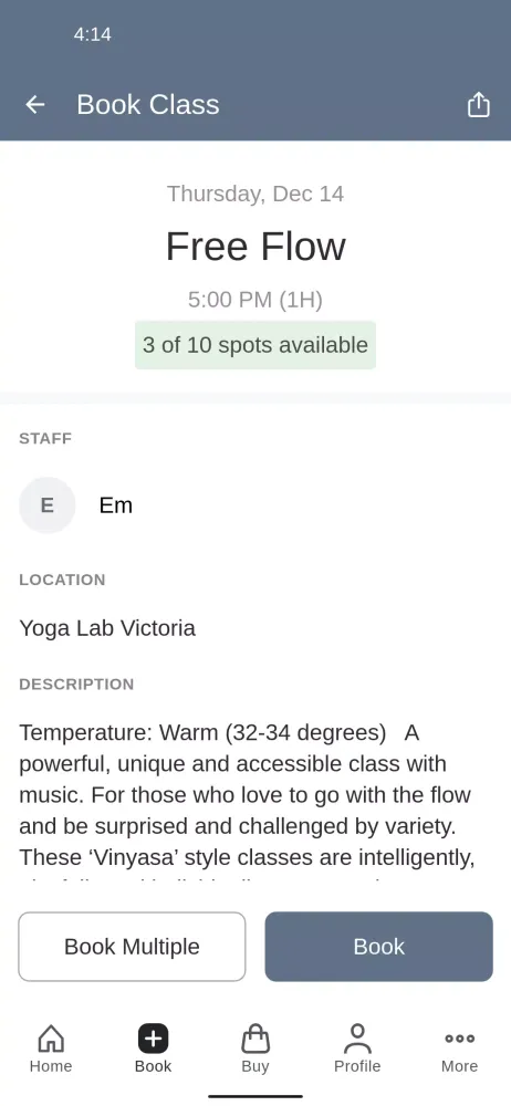 Скриншоты LAB STUDIOS YOGA-BASED MVMT
