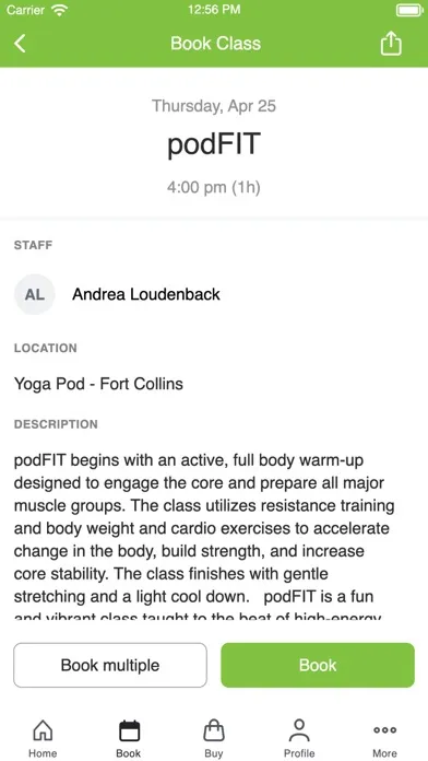 Yoga Pod Screenshots