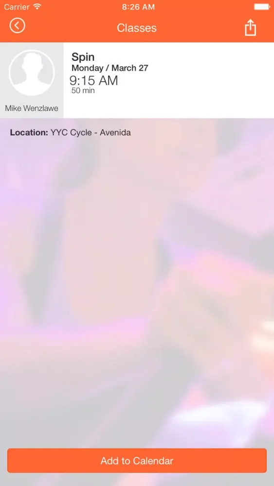YYC CYCLE - SPIN STUDIO スクリーンショット