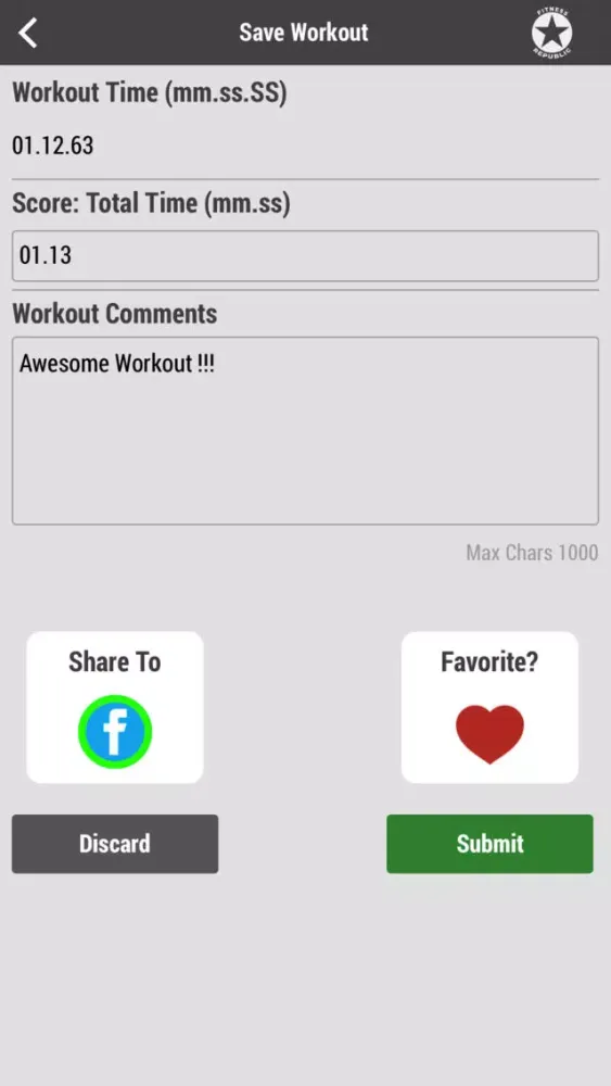 Capturas de tela do Fitness Republic Daily Workout