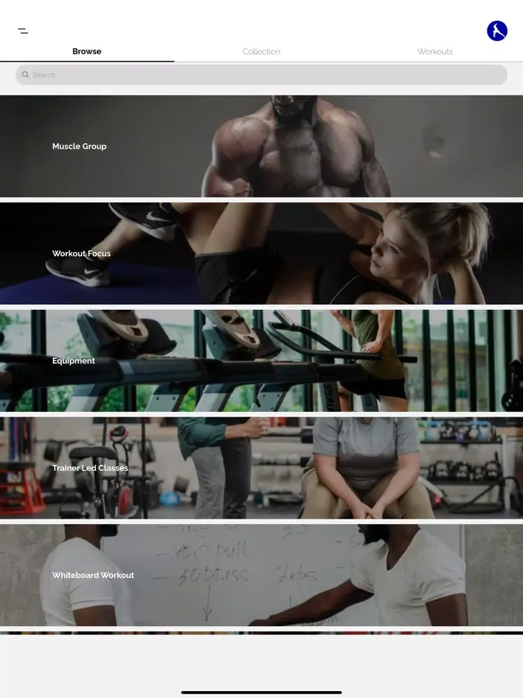 Ảnh chụp màn hình của FitSecret iPad 