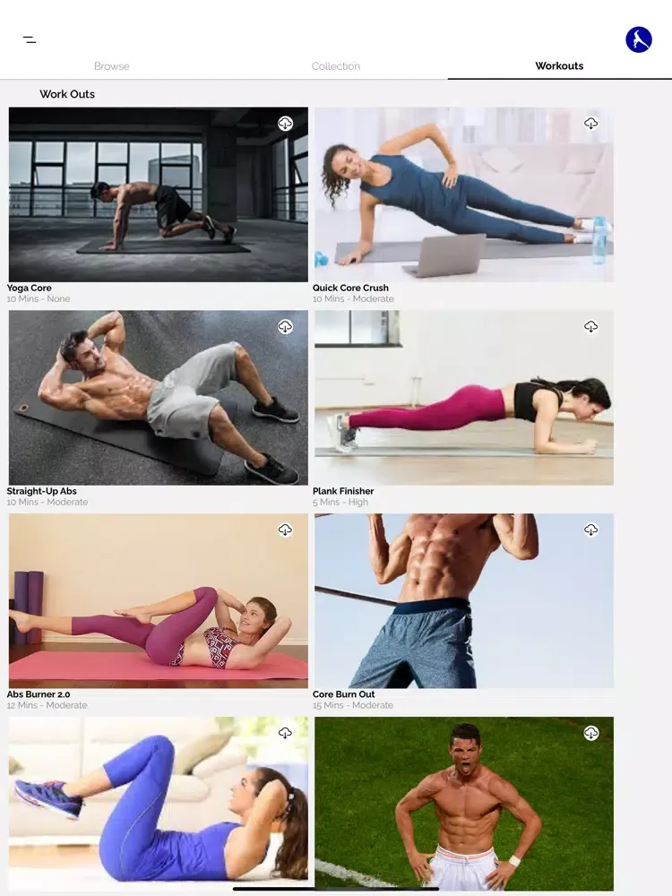 Ảnh chụp màn hình của FitSecret iPad 