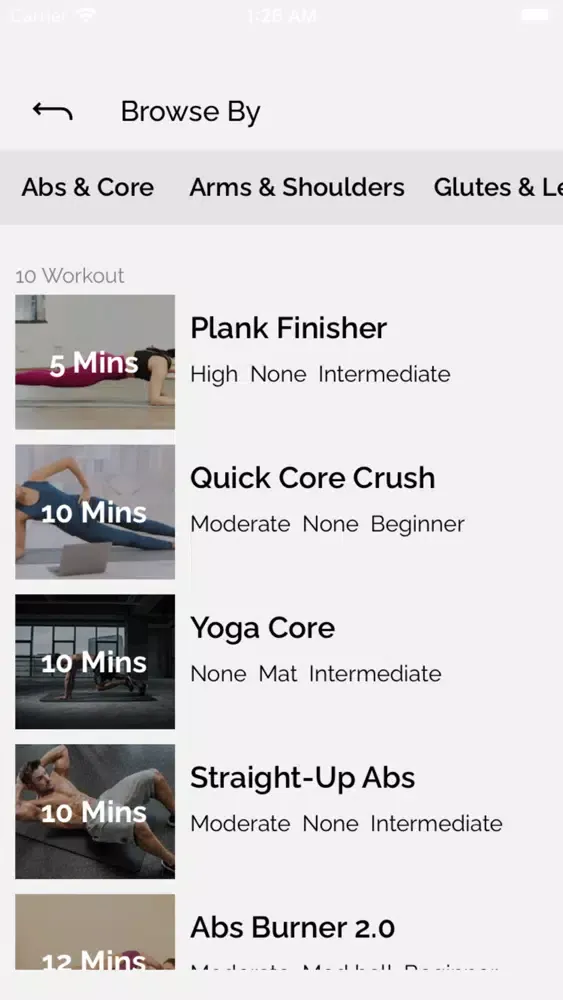 Ảnh chụp màn hình của FitSecret