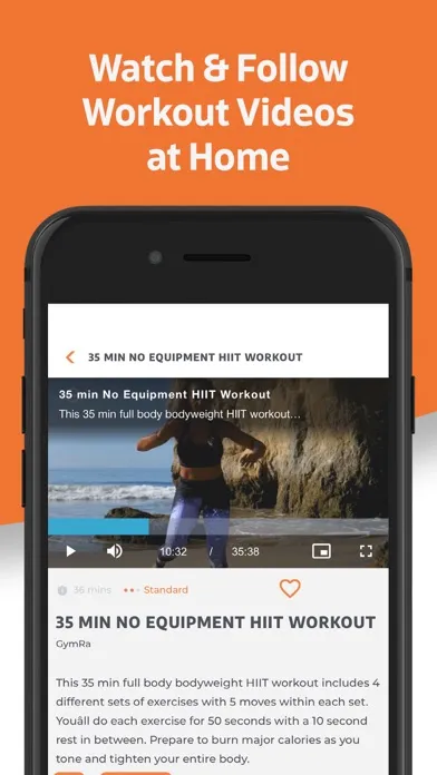 Zrzuty ekranu Fitnexus: Home & Gym Workouts