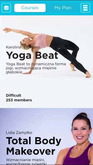 Capturas de tela do Fitnoteq - fitness w domu