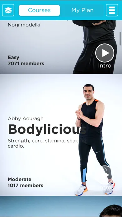 Capturas de tela do Fitnoteq - fitness w domu