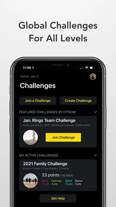 Challenges - Compete, Get Fit Screenshots