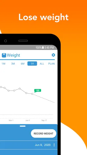 Screenshot di Calorie Counter by Lose It!