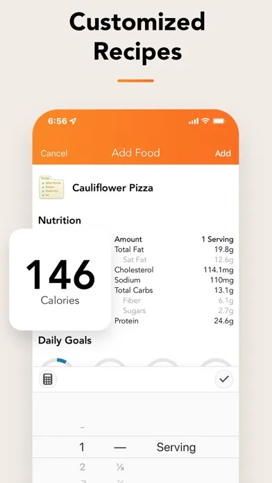 Tangkapan layar Lose It! – Calorie Counter